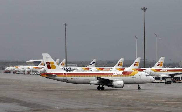 Iberia cancela su vuelo Madrid-Caracas de este domingo «por razones de seguridad»