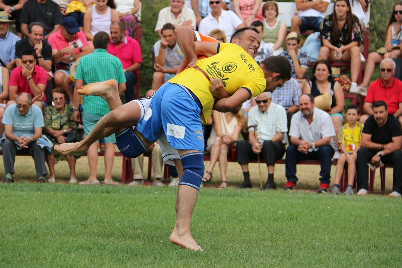 El Corro de Lucha de la Sobarriba, en imágenes
