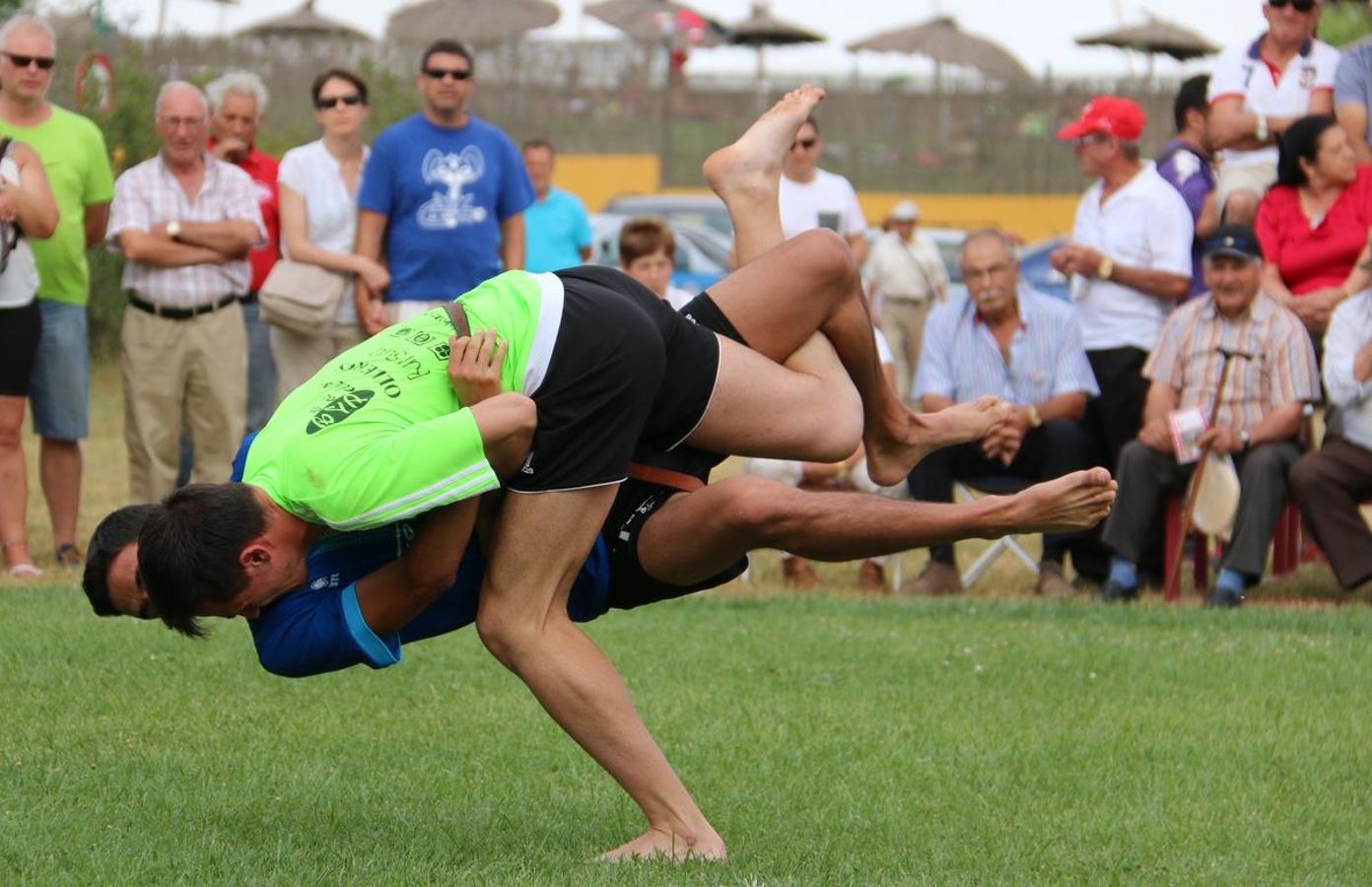 El Corro de Lucha de la Sobarriba, en imágenes