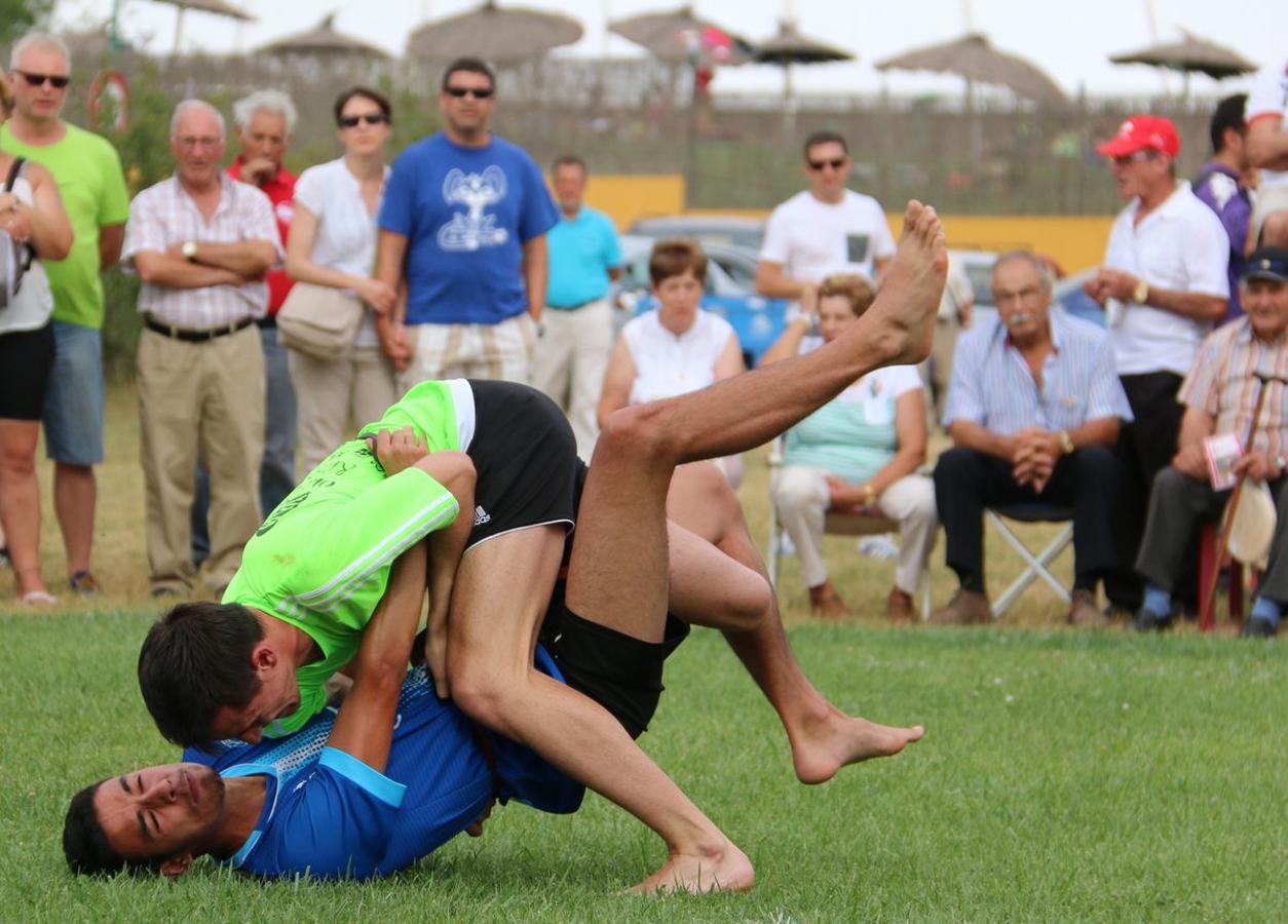 El Corro de Lucha de la Sobarriba, en imágenes