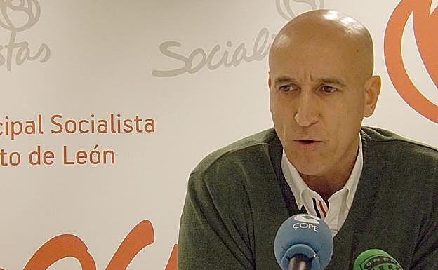 José Antonio Diez, portavoz socialista.