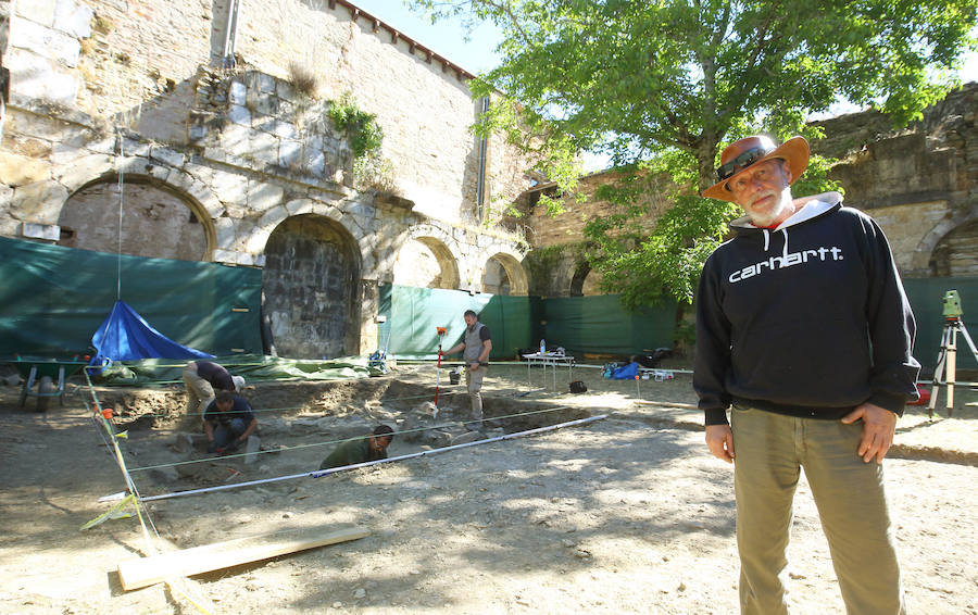 Excavaciones arqueológicas en el monasterio de Montes