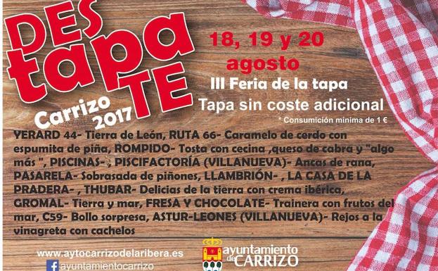 Cartel de la Feria 'DesTAPAte'.