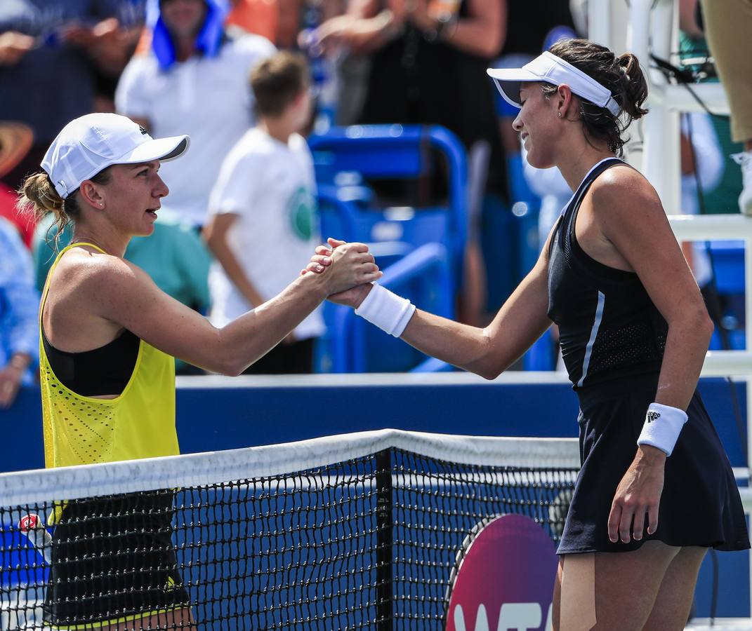 Garbiñe Muguruza ha ganado el Masters 1000 de Cincinnati ante Simona Halep (6-1 y 6-0)