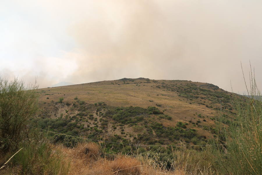 Un incendio sin control