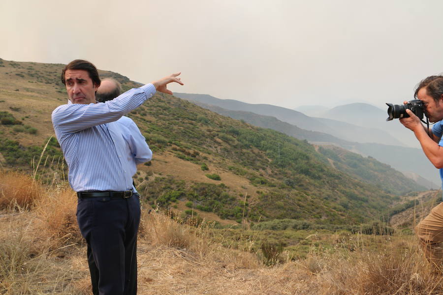 Un incendio sin control