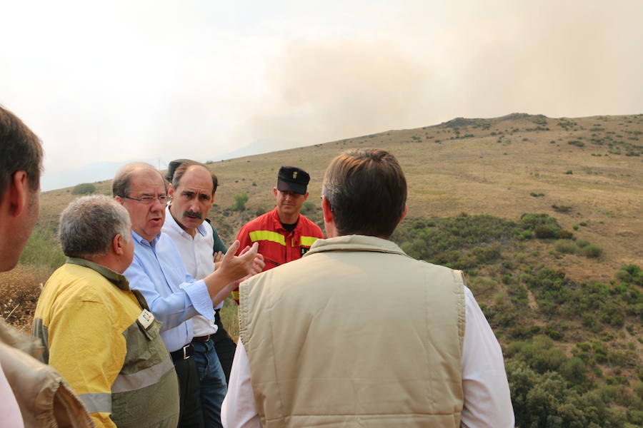 Un incendio sin control