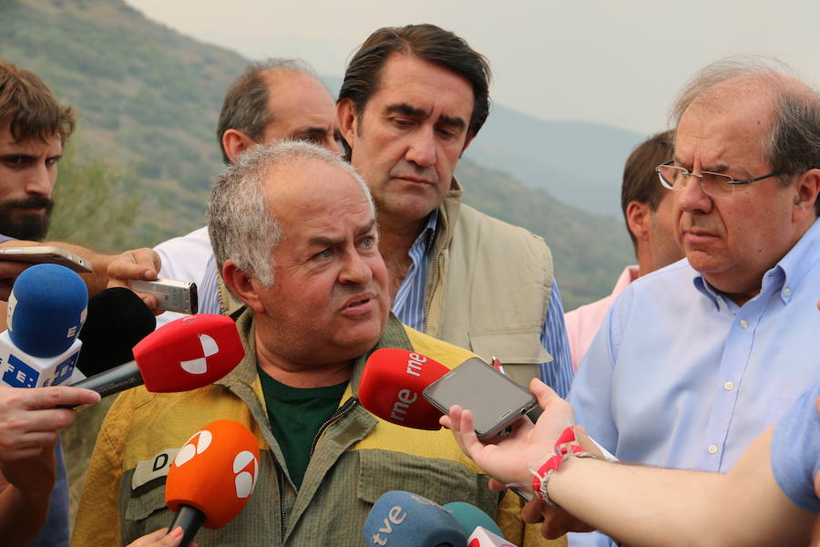 Un incendio sin control