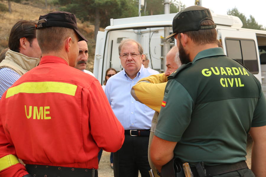 Un incendio sin control