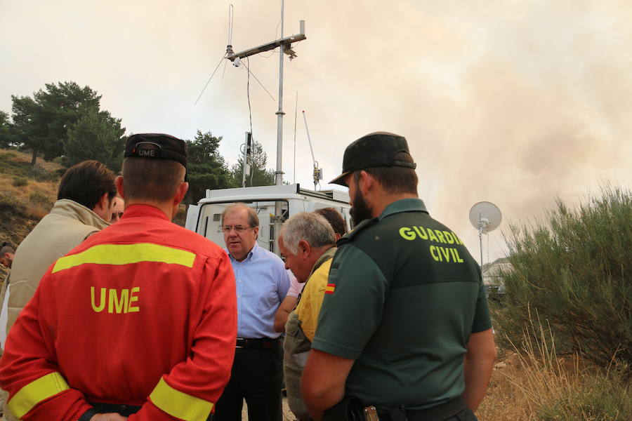 Un incendio sin control