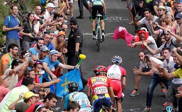 Imagen de archivo de la Vuelta Ciclista España. 