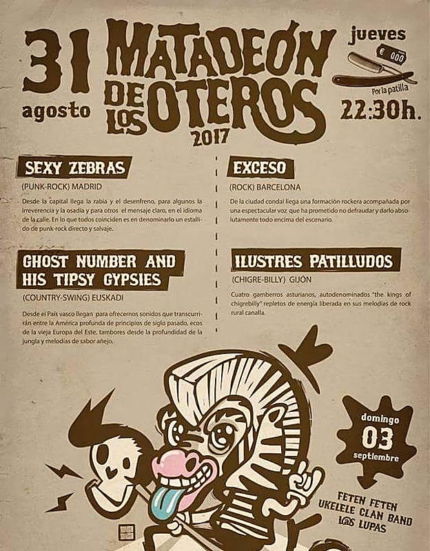 Cartel de las fiestas de Matadeón