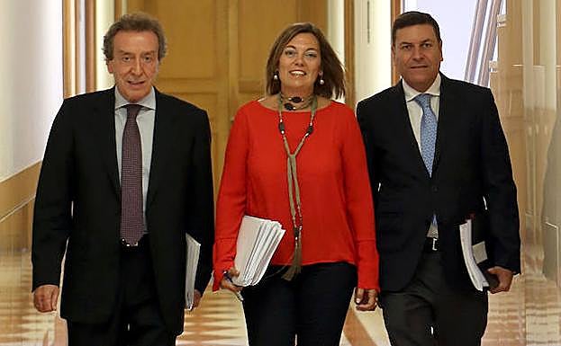 Marcos después de la reunión del Consejo de Gobierno de Castilla y León. 