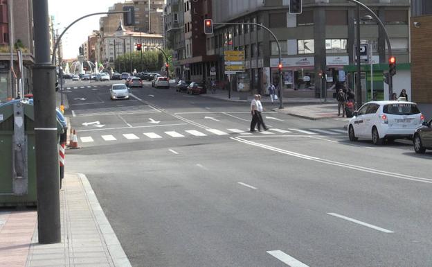 La avenida Palencia se mantendrá cortada al tráfico. 