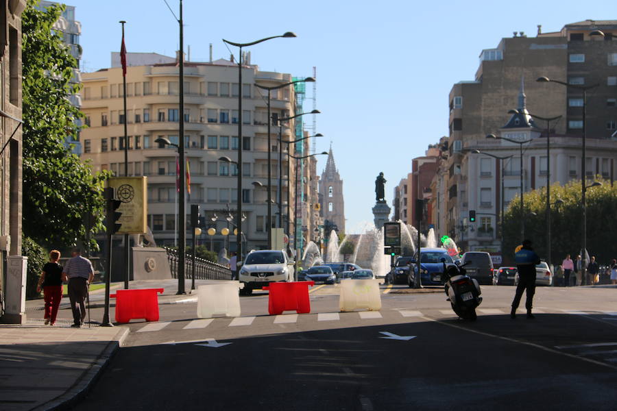 Tráfico restringido en la estación