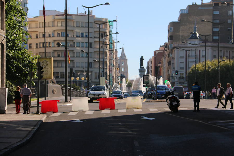 Tráfico restringido en la estación