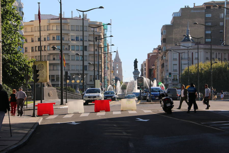 Tráfico restringido en la estación
