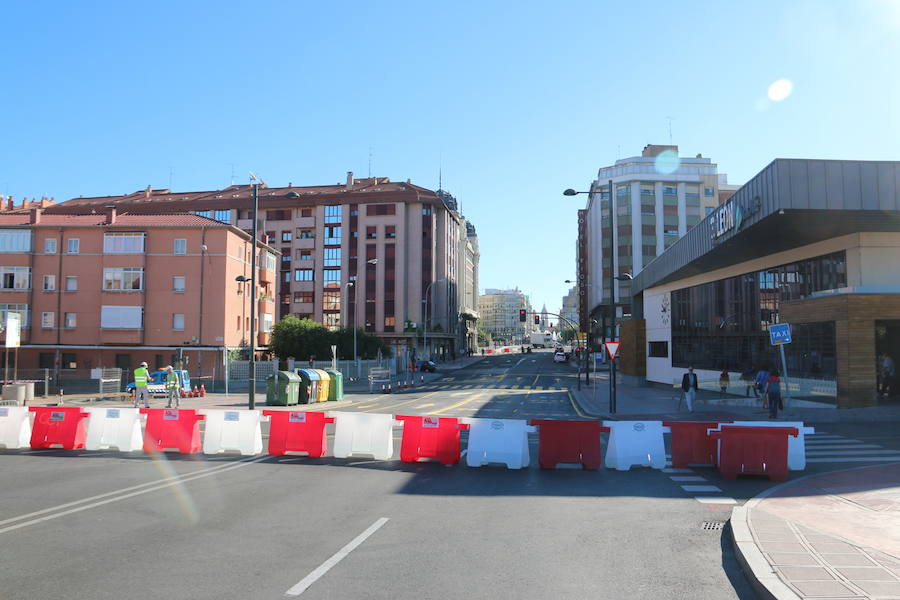 Tráfico restringido en la estación