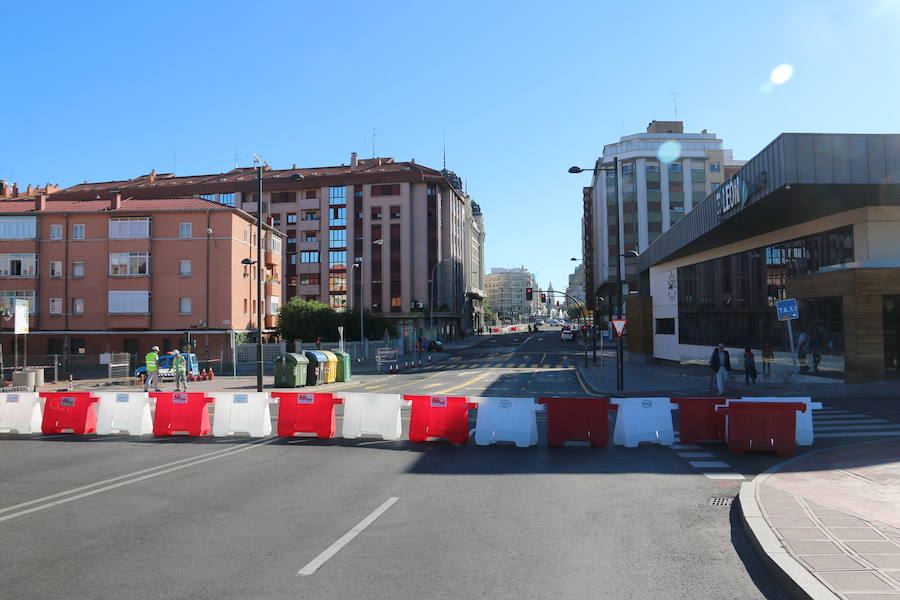 Tráfico restringido en la estación