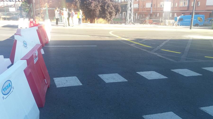 Tráfico restringido en la estación