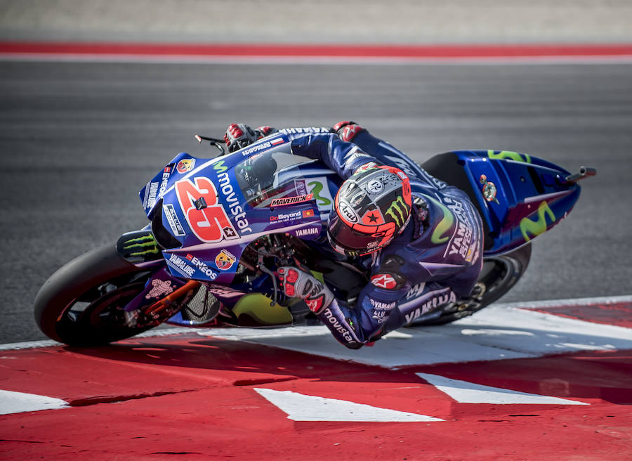 El español Maverick Viñales partirá desde la 'pole' en el GP de San Marino, tras lograr el sábado el mejor tiempo en el circuito de Misano.