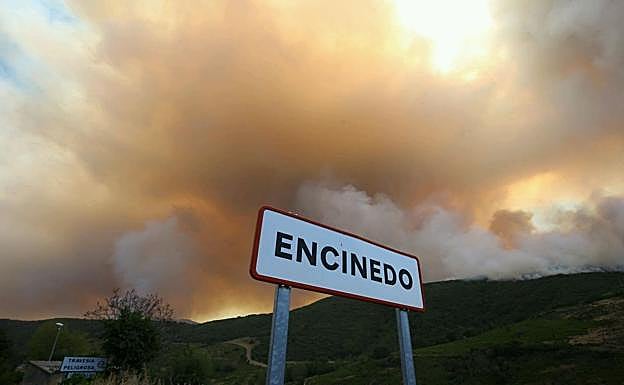 Incendio de Encinedo. 