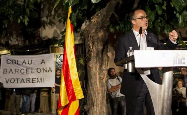 El conseller de Presidéncia de la Generalitat de Cataluña Jordi Turull.