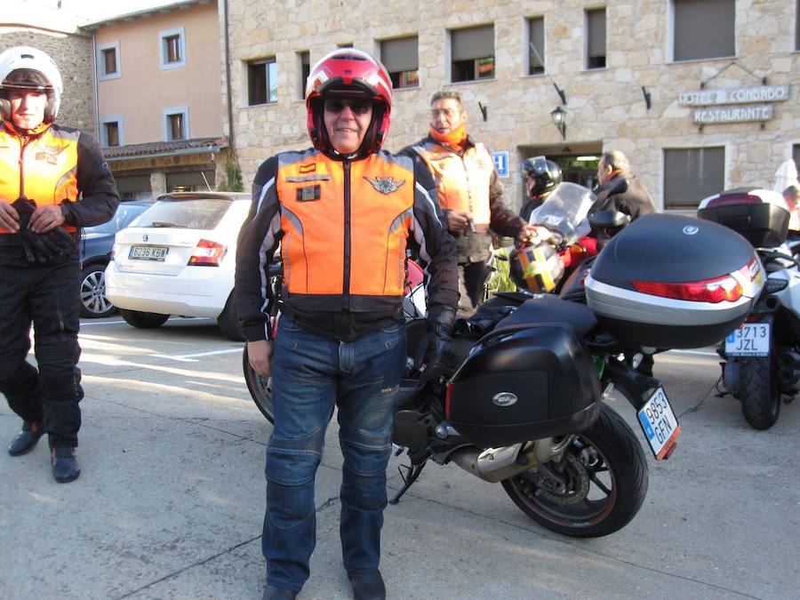 Octava ruta de los puertos 2017 moto club Froilanes Virgen del Camino