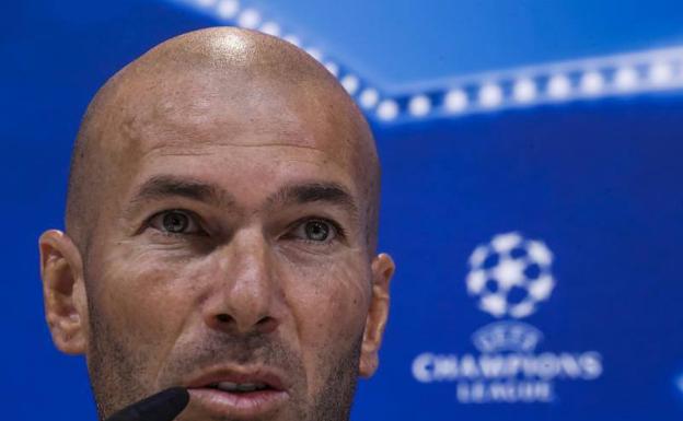 Ziinedine Zidane, técnico del Real Madrid. 