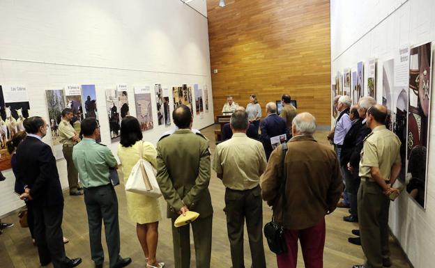 Inauguración de la exposición. 