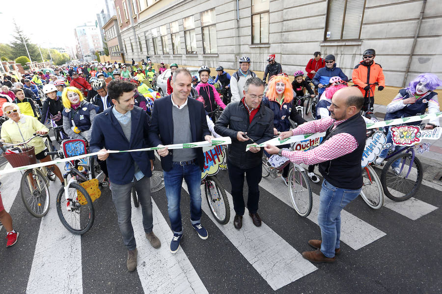 Día de la bici en León