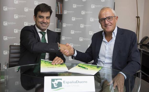 Acuerdo de EspañaDuero y la sociedad Agrocesa. 