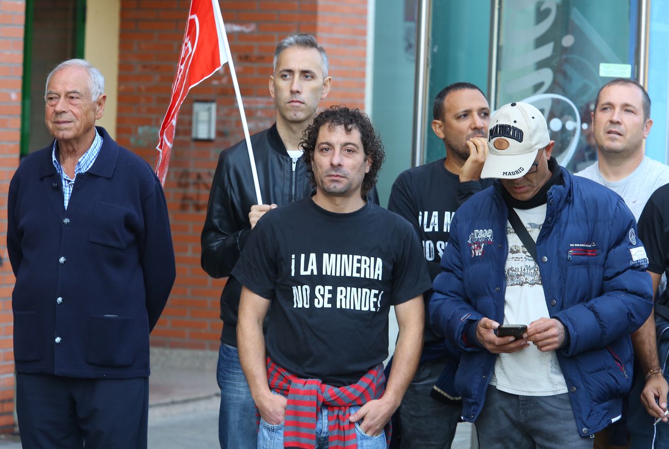 Manifestación minera por la defensa del carbón autóctono y los puestos de trabajo en Ponferrada