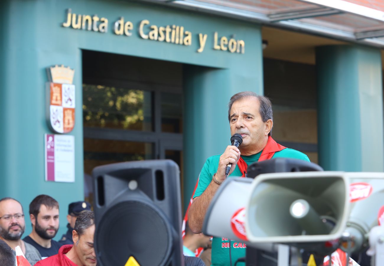 Manifestación minera por la defensa del carbón autóctono y los puestos de trabajo en Ponferrada