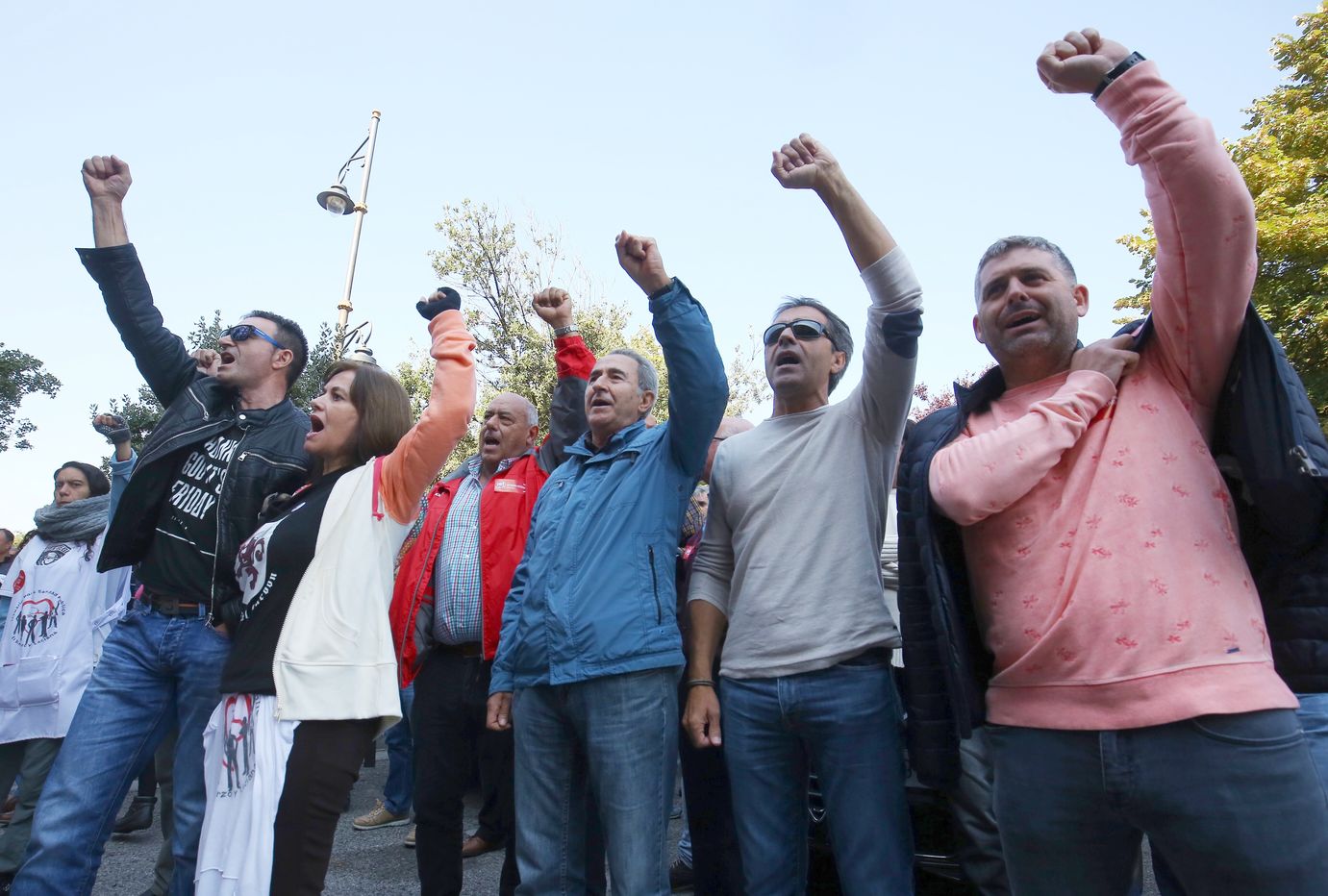 Manifestación minera por la defensa del carbón autóctono y los puestos de trabajo en Ponferrada