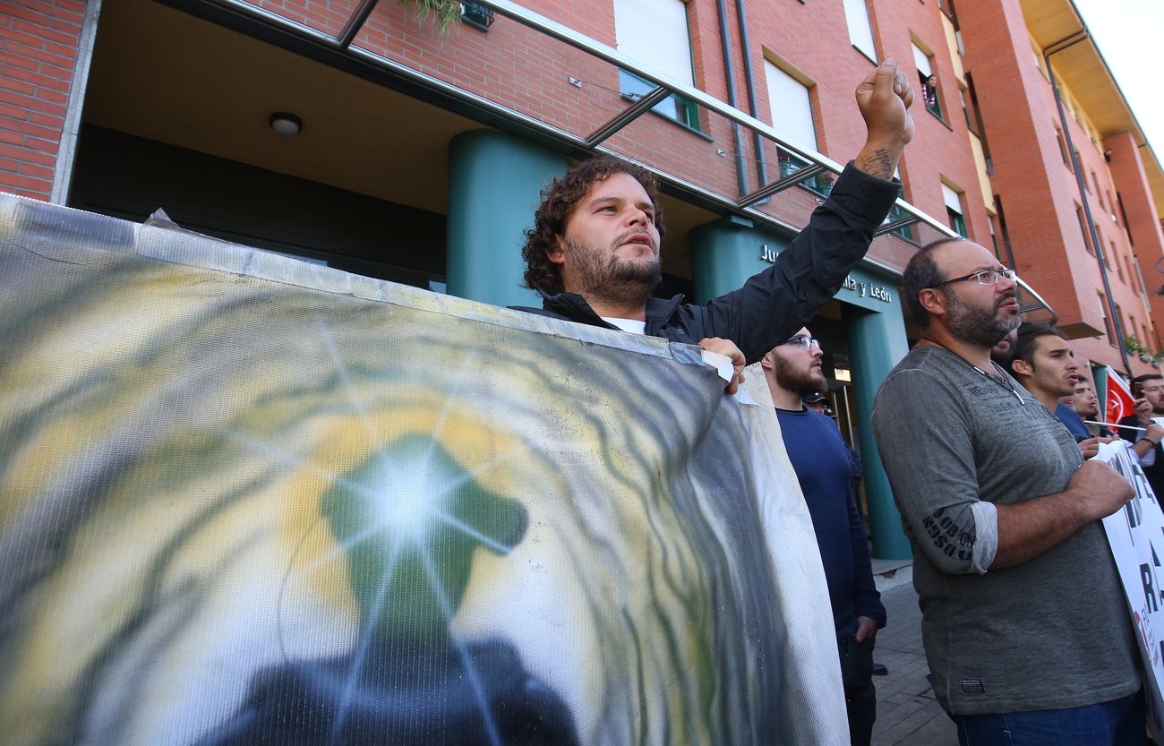 Manifestación minera por la defensa del carbón autóctono y los puestos de trabajo en Ponferrada