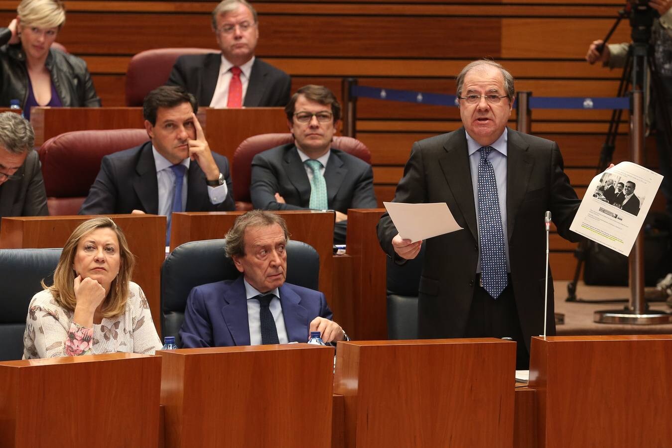 Pleno en las Cortes de Castilla y León