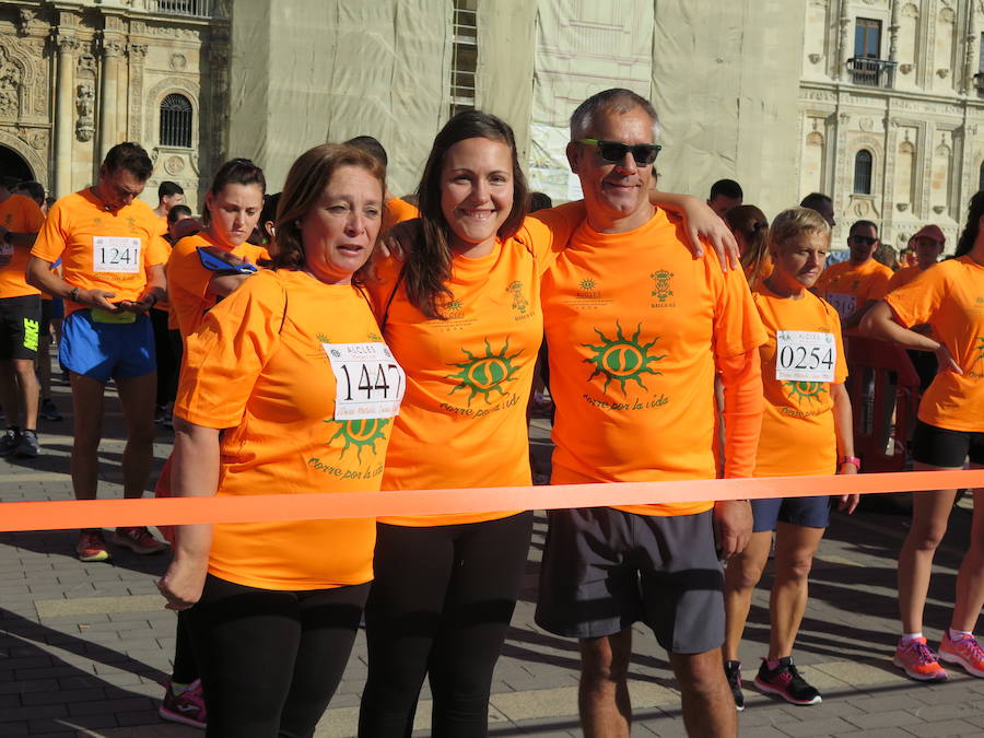Marea naranja contra la leucemia