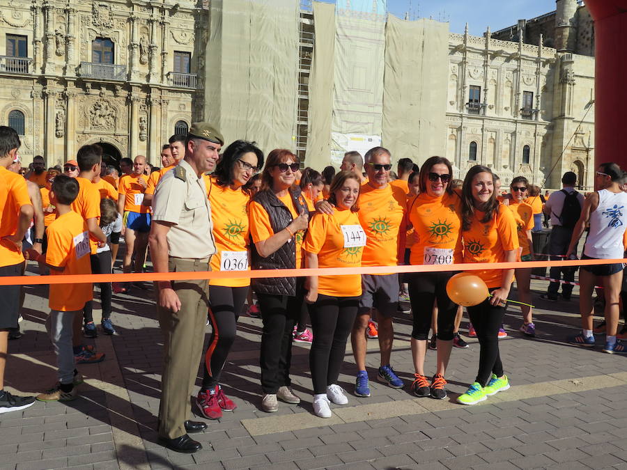 Marea naranja contra la leucemia