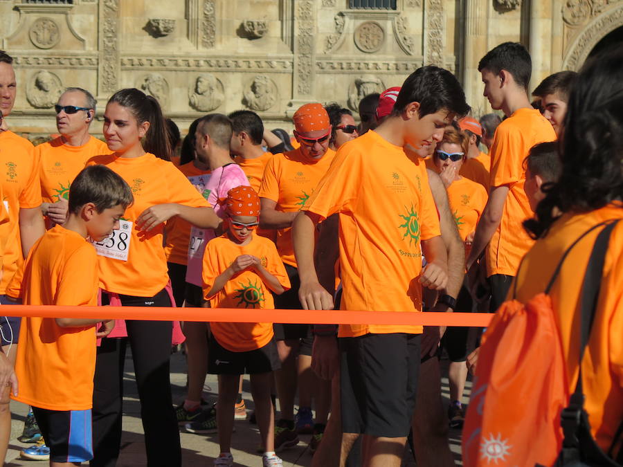 Marea naranja contra la leucemia