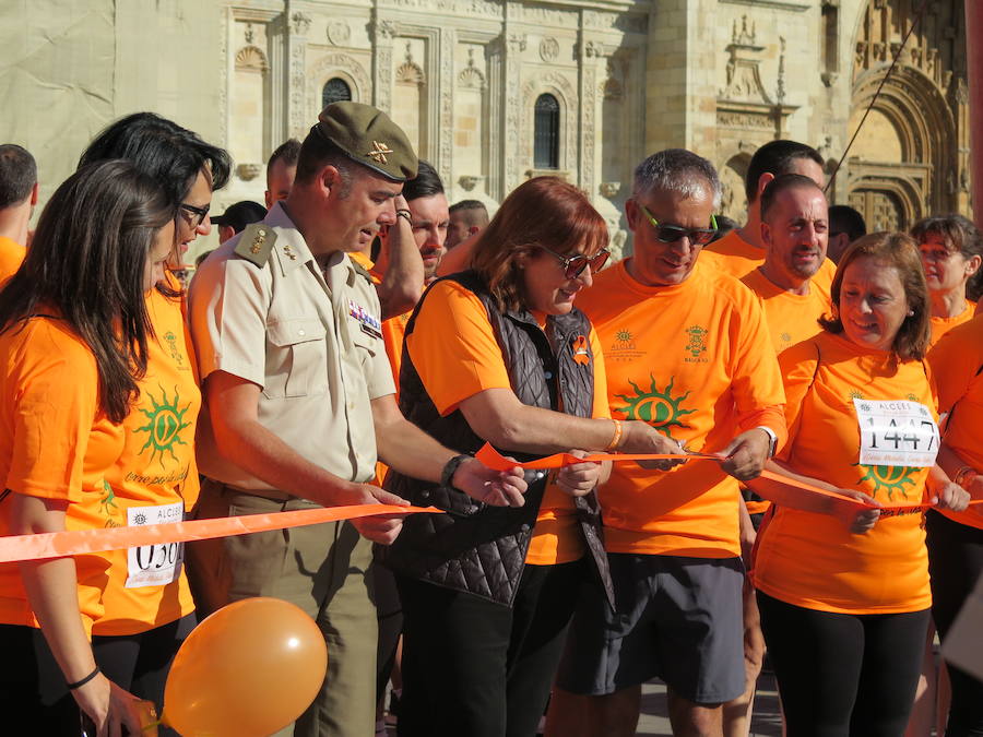 Marea naranja contra la leucemia