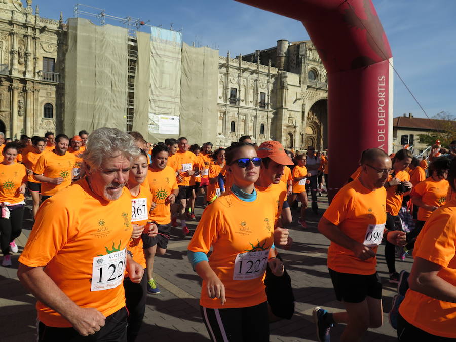 Marea naranja contra la leucemia