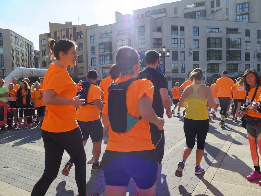 Marea naranja contra la leucemia