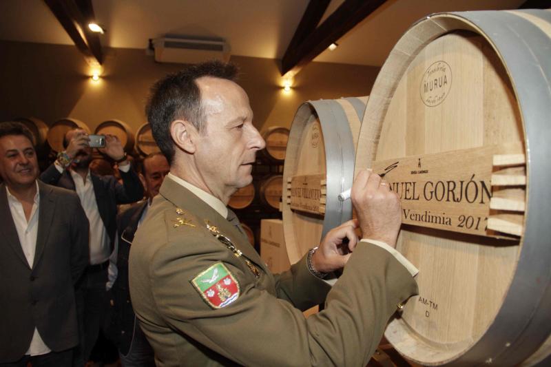 Fotos: El general Manuel Gorjón, embajador de los vinos de Dehesa de los Canónigos