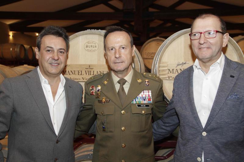 Fotos: El general Manuel Gorjón, embajador de los vinos de Dehesa de los Canónigos