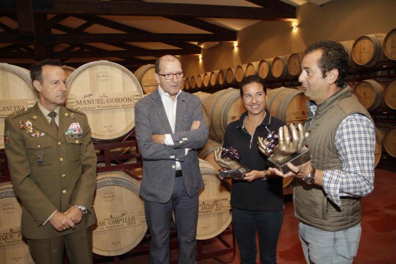 Fotos: El general Manuel Gorjón, embajador de los vinos de Dehesa de los Canónigos