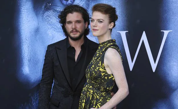 Kit Harington y Rose Leslie.