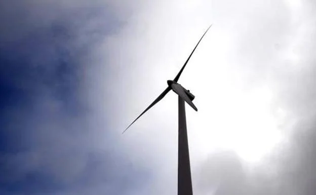 Aerogenerador de un parque eólico.