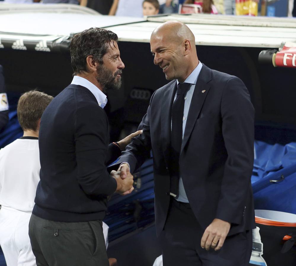 Partido correspondiente a la séptima jornada de Liga entre el Real Madrid y el Espanyol, en el Santiago Bernabéu. 