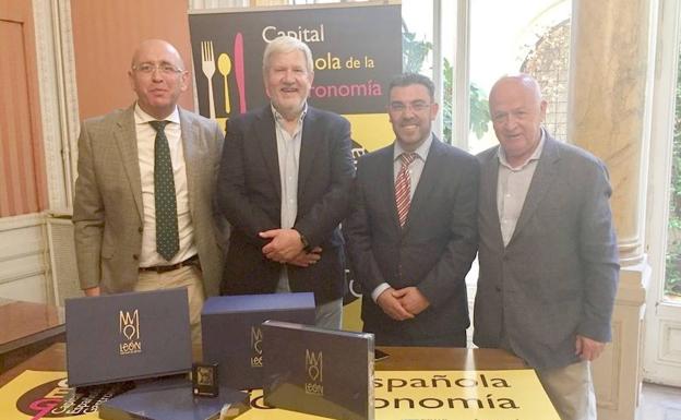 Presentación de la candidatura leonesa.